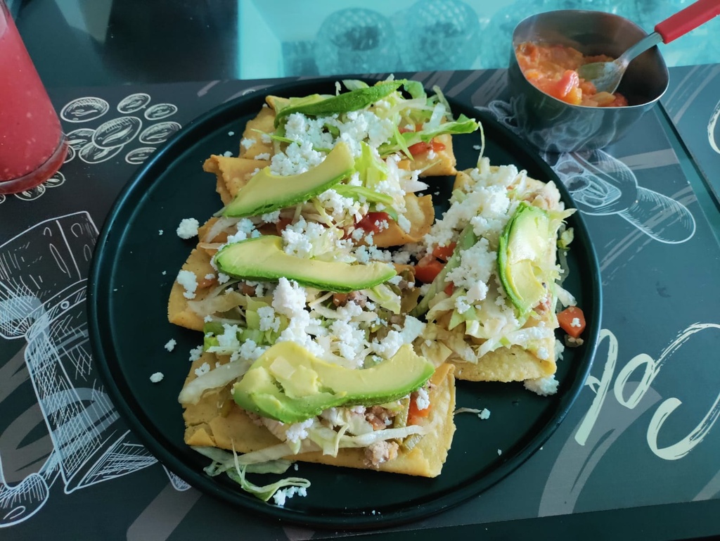 Enchiladas estilo isla