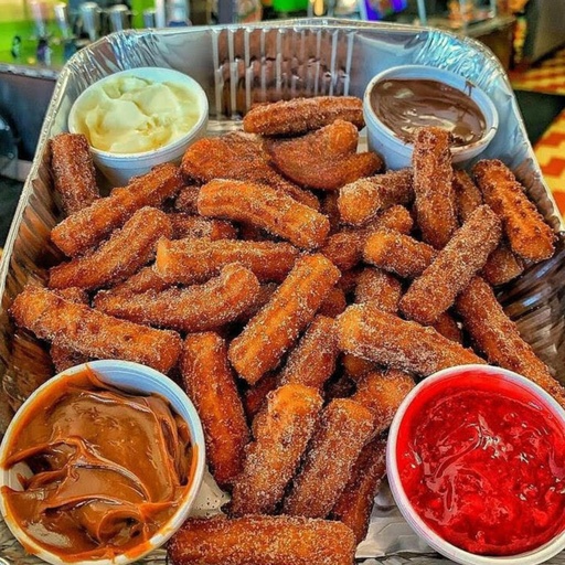 Churros para compartir