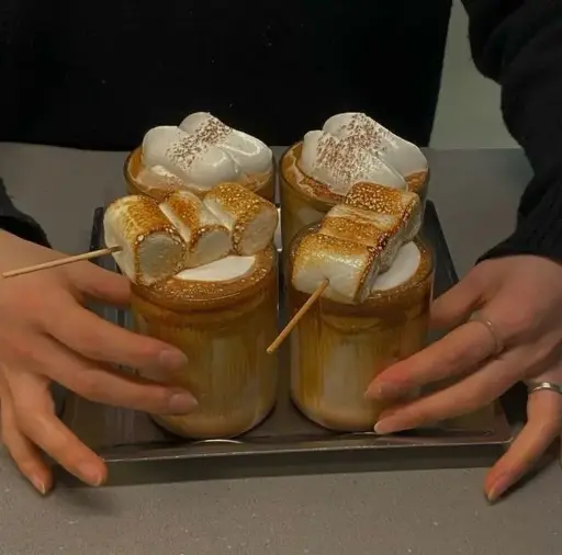 Marshmallow coffee ☕ 