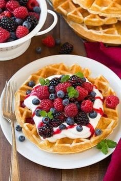 Waffle Personalizado Dulce